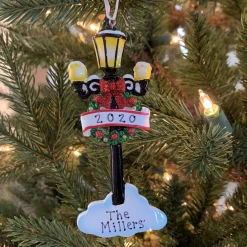 Polar X Holiday Light Post Personalized Christmas Ornament OR1862 New