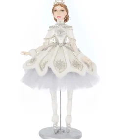 Katherines Collection Katherine's Collection 28" Bells of Brilliance Selena Silver Ballerina Doll 28-528754 Best