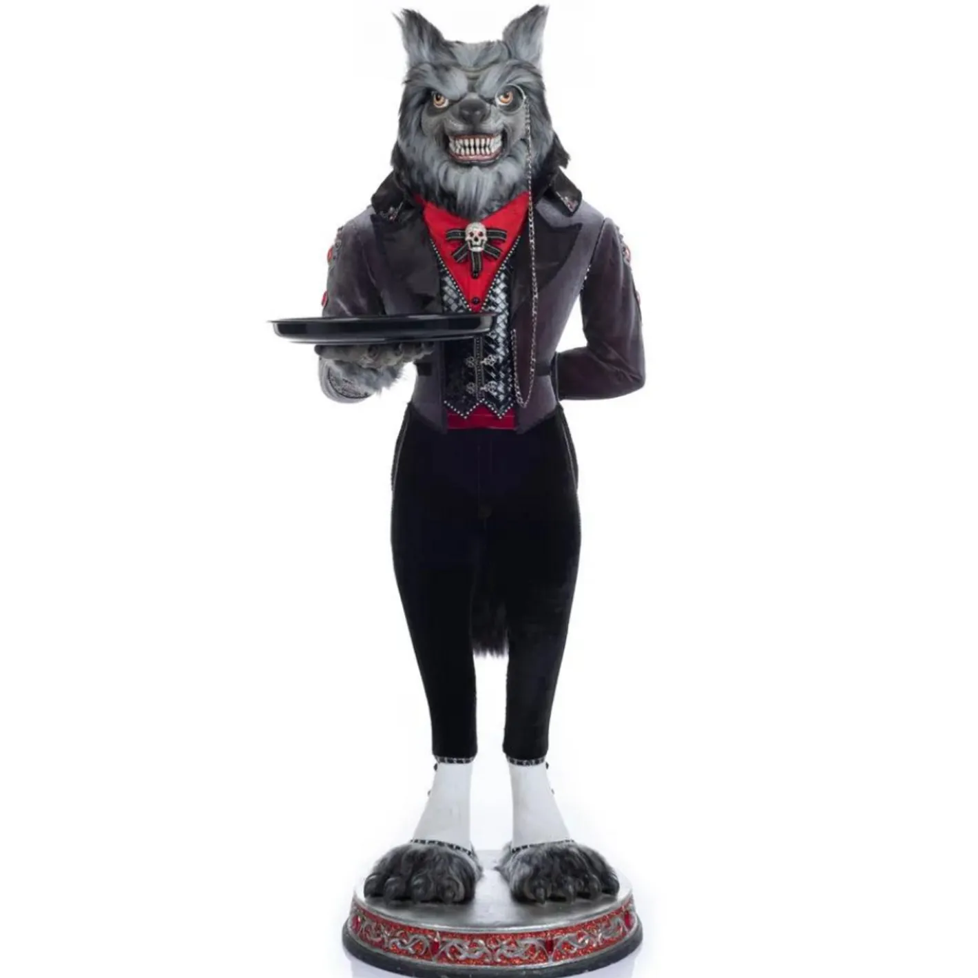 Katherines Collection Katherine's Collection 50" Large Mr. Howl the Butler Halloween Decoration 28-328001
