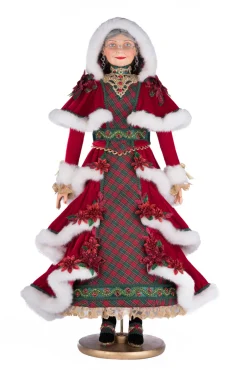 Katherines Collection Katherine's Collection 32" Merry Magic Mrs. Claus Christmas Doll 28-428312 Clearance