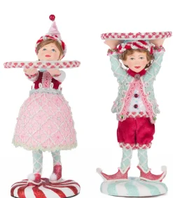 Katherines Collection Katherine's Collection 9.5" Set of 2 Sweet Delights Gumdrop and Cookie Serving Tray 28-528734 Hot