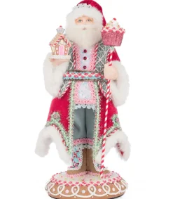 Katherines Collection Katherine's Collection 13" Sweet Delights Kris Kringleberry Santa Tabletop Christmas Decoration 28-528731 Sale