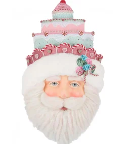 Katherines Collection Katherine's Collection 30" Sweet Delights Santa Wall Mask Christmas Decoration 28-528745 Online
