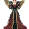 Katherines Collection Katherine's Collection 21" Winter Balsam and Berry Scarlett the Angel Christmas Tree Topper 28-528780 Clearance