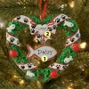 Polar X Kitty's First Christmas Wreath Personalized Christmas Ornament OR1613 New