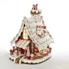 Kurt Adler 12" Electric Lighted Claydough Gingerbread House Christmas Figure J3628 Discount