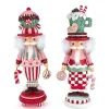 Kurt Adler 16.5" Hollywood Nutcrackers Candy Pattern Nutcrackers HA0515 Online
