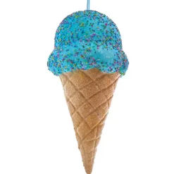 Kurt Adler 16" Large Blue or Pink Ice Cream Cone Christmas Ornament D4642 Best