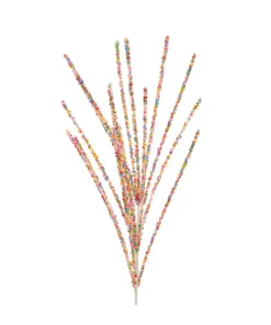 Kurt Adler 29" Multicolor Sprinkles Bead Christmas Tree Spray C9583 Online