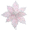 Kurt Adler 14" Pink Frosted Poinsettia Christmas Tree Pick C0293 Online