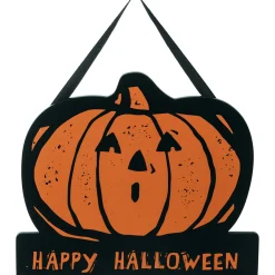 Primitives By Kathy 13" Happy Halloween Wall Hanging Sign 113482