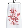 Primitives By Kathy Get Your Jingle On Kitchen Dish Towel 27486 Outlet