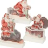 Primitives By Kathy Set of 3 Santa Claus Stand Up Signs 115318 Sale