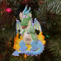 Polar X Rainbow Dragon Personalized Christmas Ornament OR962 Discount
