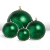 Raz Imports Raz 3", 4", 6", or 10" Large Green Matte Ball Christmas Ornaments Sale