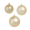 Raz Imports Raz 4", 6", or 10" Large Champagne Matte Ball Christmas Ornaments Outlet