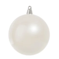 Raz Imports Raz 4", 6", or 10" Large Pearl Ball Christmas Ornaments Discount