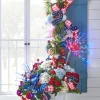 Raz Imports Raz 14", 18", or 23" Red, White, and Blue Lighted Silver Starburst Lights Sale