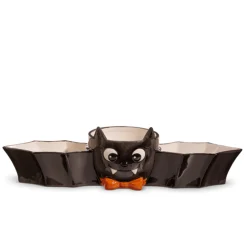 Raz Imports Raz 16" Bat Halloween Candy Tray 4457666