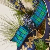 Raz Imports Raz 2.5" Black Watch Plaid Wired Christmas Ribbon R4427722 Outlet