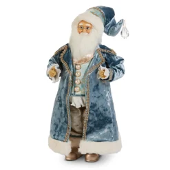 Raz Imports Raz 18" Blue Victorian Santa Christmas Figure 4515541 Online