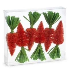 Raz Imports Raz 6" Box of Bottle Brush Carrot Easter Figures 4415508 Discount