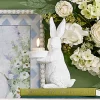 Raz Imports Raz 8.25" Bunny Holding Votive Easter Candle Holder 4411096 Sale