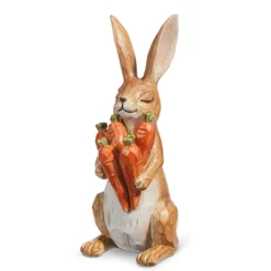 Raz Imports Raz 6" Bunny with Carrots Easter Figure 4411085 Best