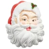 Raz Imports Raz 18.5" Classic Santa Head Wall Hanging Christmas Decoration 4457658 Clearance