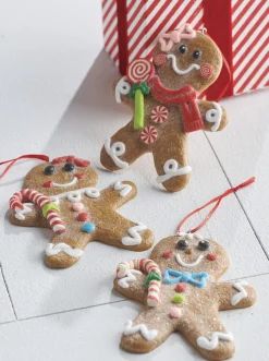 Raz Imports Raz 5" Decorated Gingerbread Boy or Girl Christmas Ornament 4015547 Online