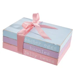 Raz Imports Raz 8" Easter Faux Stacked Books 4327985 Hot