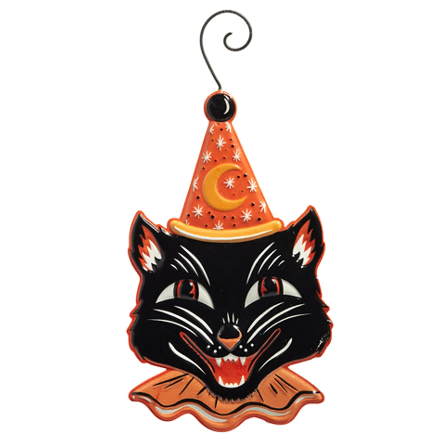 Raz Imports Raz 14.5" Embossed Party Cat Halloween Sign Decoration 4411224 Sale
