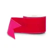 Raz Imports Raz 4" Fuchsia Pink Velvet Wired Christmas Ribbon R4527865 New