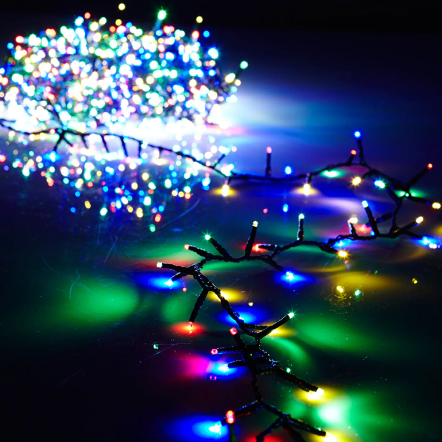 Raz Imports Raz 8 Function Multi Color LED 73' Christmas Snake Compact 1000 Lights G3737057 Hot