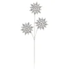 Raz Imports Raz 25" Gem Snowflake Spray Christmas Tree Accessory F4517629 Hot