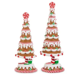 Raz Imports Raz 11" Gingerbread Christmas Tree Figures 4515546 Best
