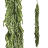 Raz Imports Raz 6' Glittered Real Feel Cedar Christmas Garland G4422749 Online