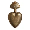 Raz Imports Raz 10.25" Gold Sacred Heart Metal Christmas Ornament 4401287 Clearance