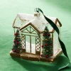 Raz Imports Raz 4.5" Gold House Glass Christmas Ornament 4324585 Sale