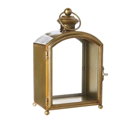 Raz Imports Raz 12.5" Gold Metal Lantern Christmas Decoration 4228003