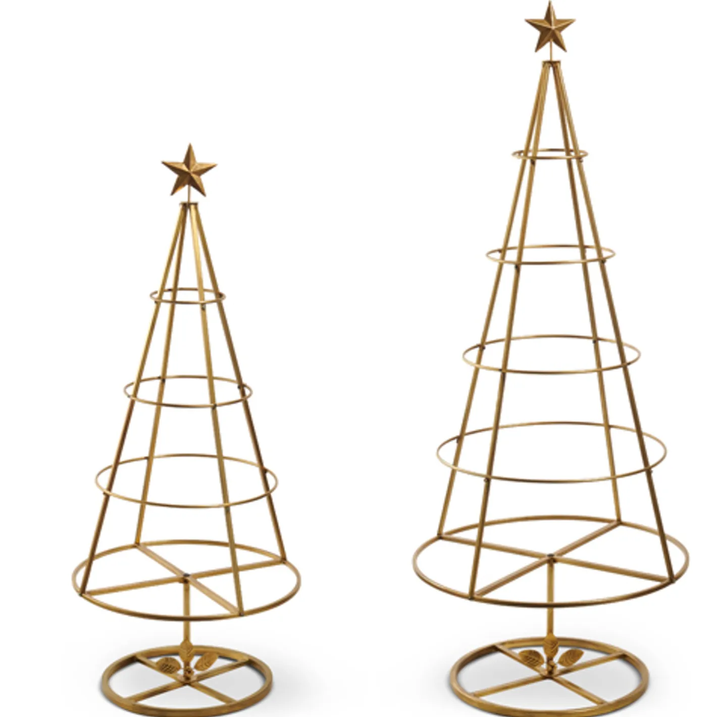Raz Imports Raz 60" Gold Tree Ornament Display Frames Christmas Decoration Set of 2 4528065 Discount