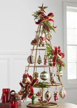 Raz Imports Raz 60" Gold Tree Ornament Display Frames Christmas Decoration Set of 2 4528065 Discount