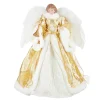 Raz Imports Raz 16" Golden Angel Christmas Tree Topper 4215536 Discount