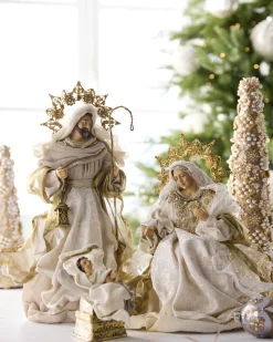 Raz Imports Raz 16.5" Golden Ivory Holy Family Christmas Decoration 4510651 Best