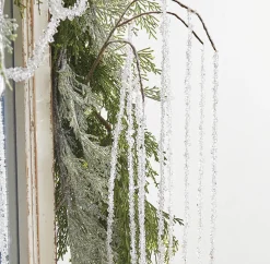 Raz Imports Raz 50" Hanging Crystal Brach Christmas Tree Pick F4017568 Best