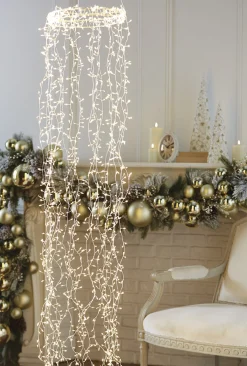 Raz Imports Raz 5.5' Hanging Pendant Cluster Light Christmas Decoration L4240615 Hot