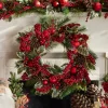 Raz Imports Raz 28" Iced Berry and Ornament Christmas Wreath W4302480 Sale