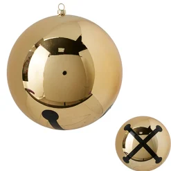 Raz Imports Raz 6" Jingle Bell Ball Christmas Ornament 4232786