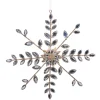 Raz Imports Raz 8.5" Large Clear Jewel and Brooch Snowflake Christmas Ornament 4513587 Hot