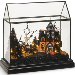 Raz Imports Raz 12.75" Lighted Halloween Terrarium Decoration 4515561 Clearance